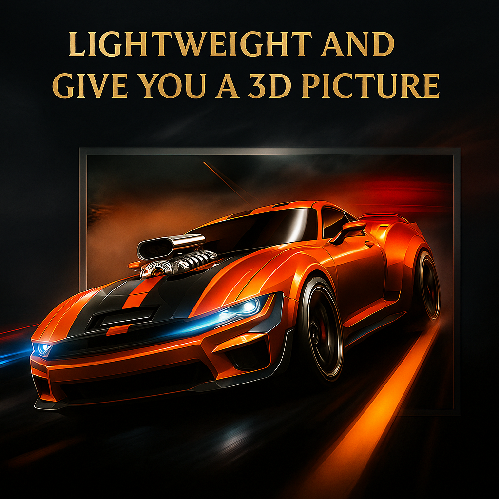 Polarized Passive 3D Glasses