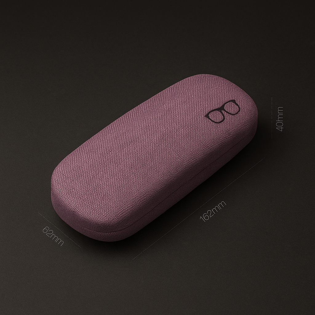 Fashion Glasses Case for Men Women Linen Cloth Eyeglass Cases Cover Hard Glasses Box Holder Eyewear Storage