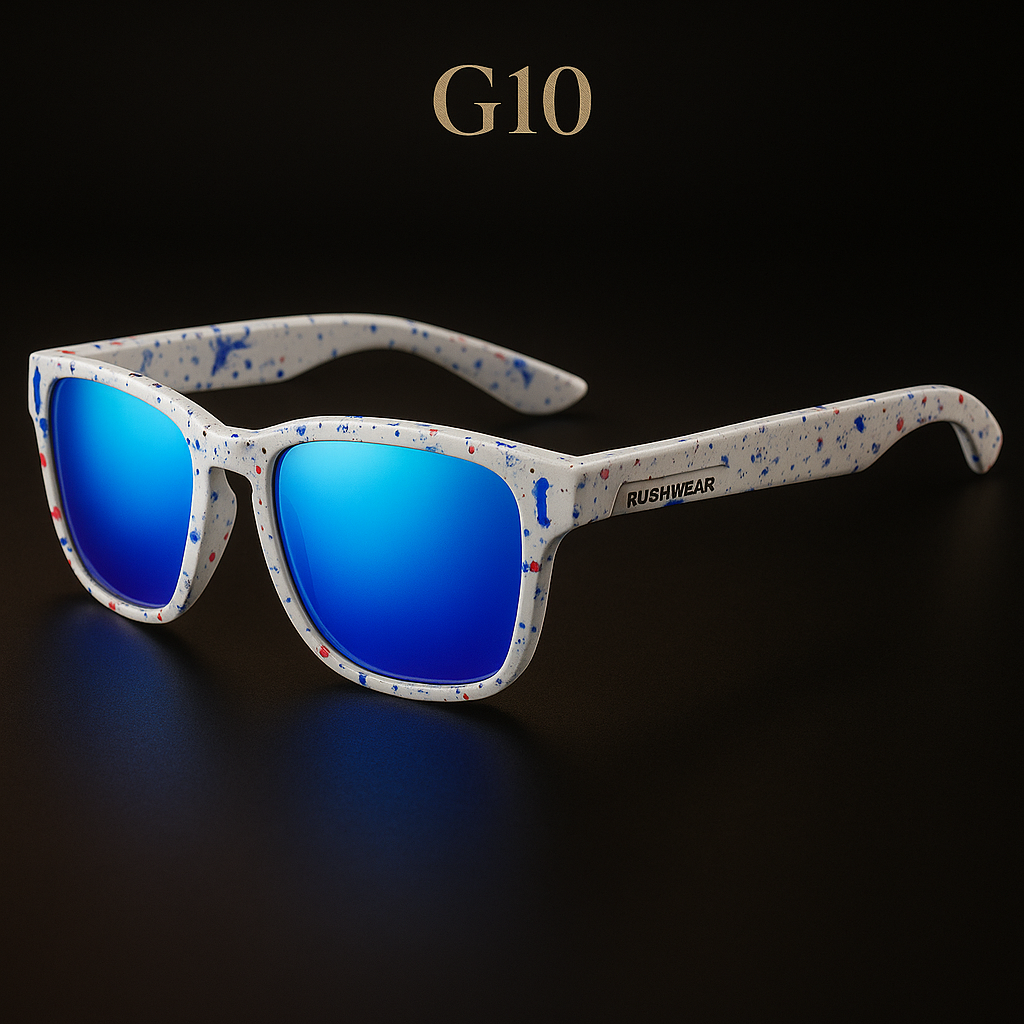 Polarisierte Sonnenbrille für Herren und Damen, UV400-Schutz, Angelbrille, Outdoor-Sportbrille