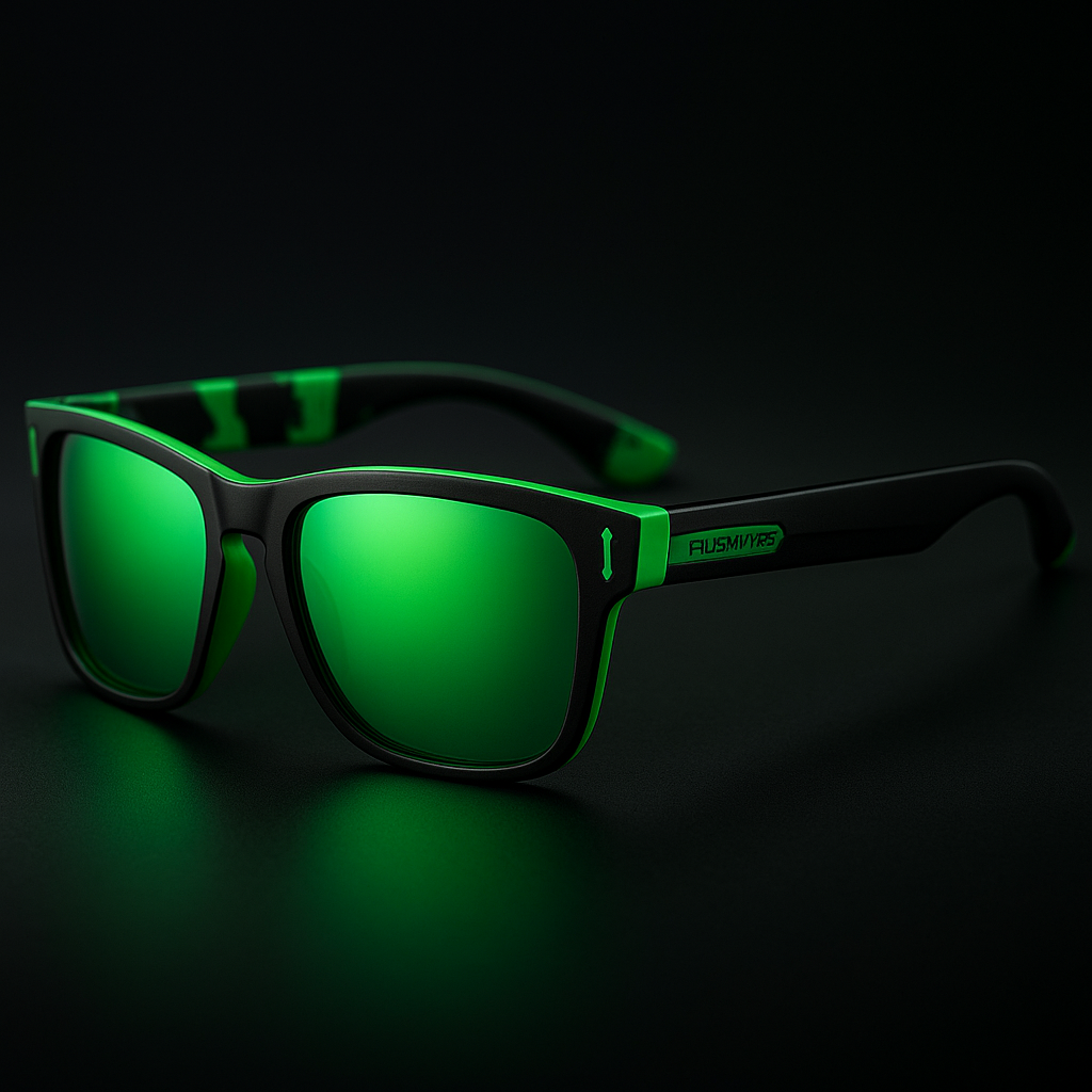 Polarisierte Sonnenbrille für Herren und Damen, UV400-Schutz, Angelbrille, Outdoor-Sportbrille