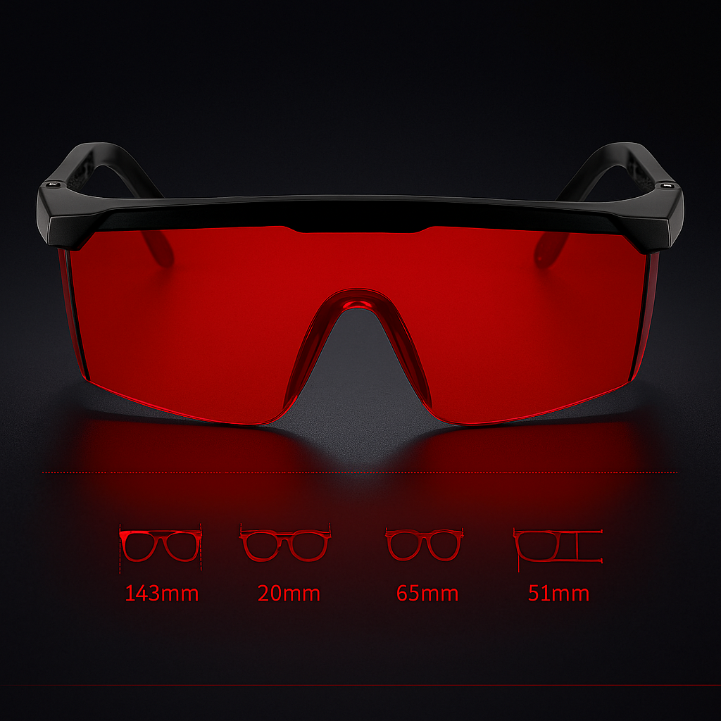 Laser Protection Glasses for Ipl/E-Light OPT Freezing Point Hair Removal Protective Glasses Universal Goggles Lightproof Eyewear