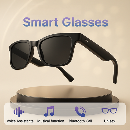 New Smart Wireless Bluetooth Glasses Listen to Music Answer the Phone Men and Women Fashion Anti-Blue Light Glasse