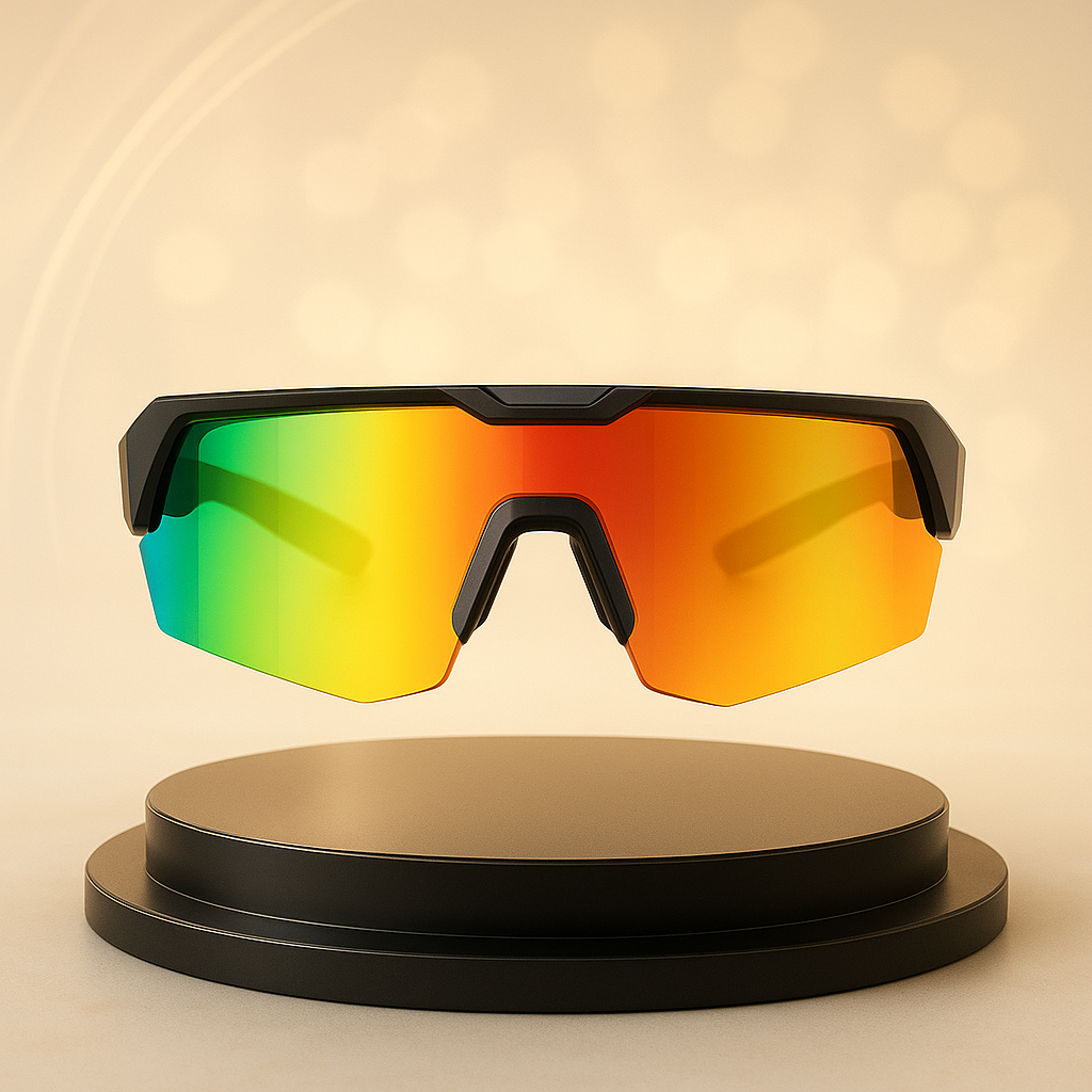 Bluetooth Smart Glasses with Audio Call and Remote Headset Functionality for Cycling, Sports, and Driving