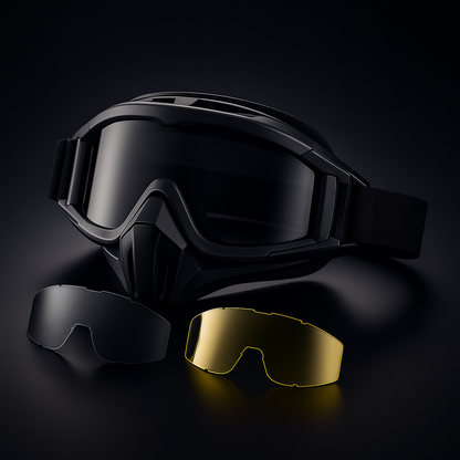Explosion Proof Shooting Tactical Goggles Anti-Impact CS War Game Airsoft Paintball Hunting Mounteering Goggles Glasses