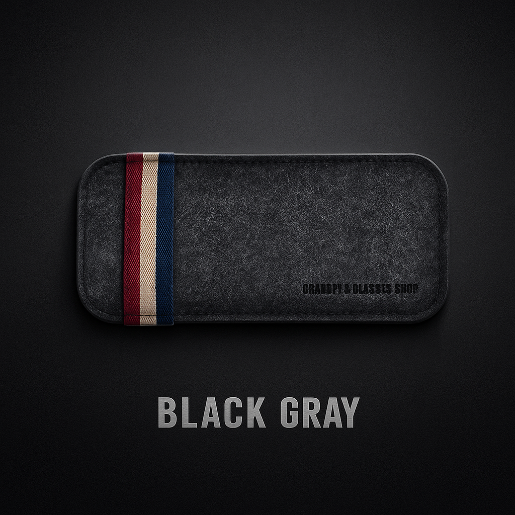 Oversize Felt Sunglasses Case Compatibility Colorful Glasses Bag Soft Lunettes Frame Glasses Case Elastic Band Glasses Box