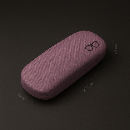 Fashion Glasses Case for Men Women Linen Cloth Eyeglass Cases Cover Hard Glasses Box Holder Eyewear Storage