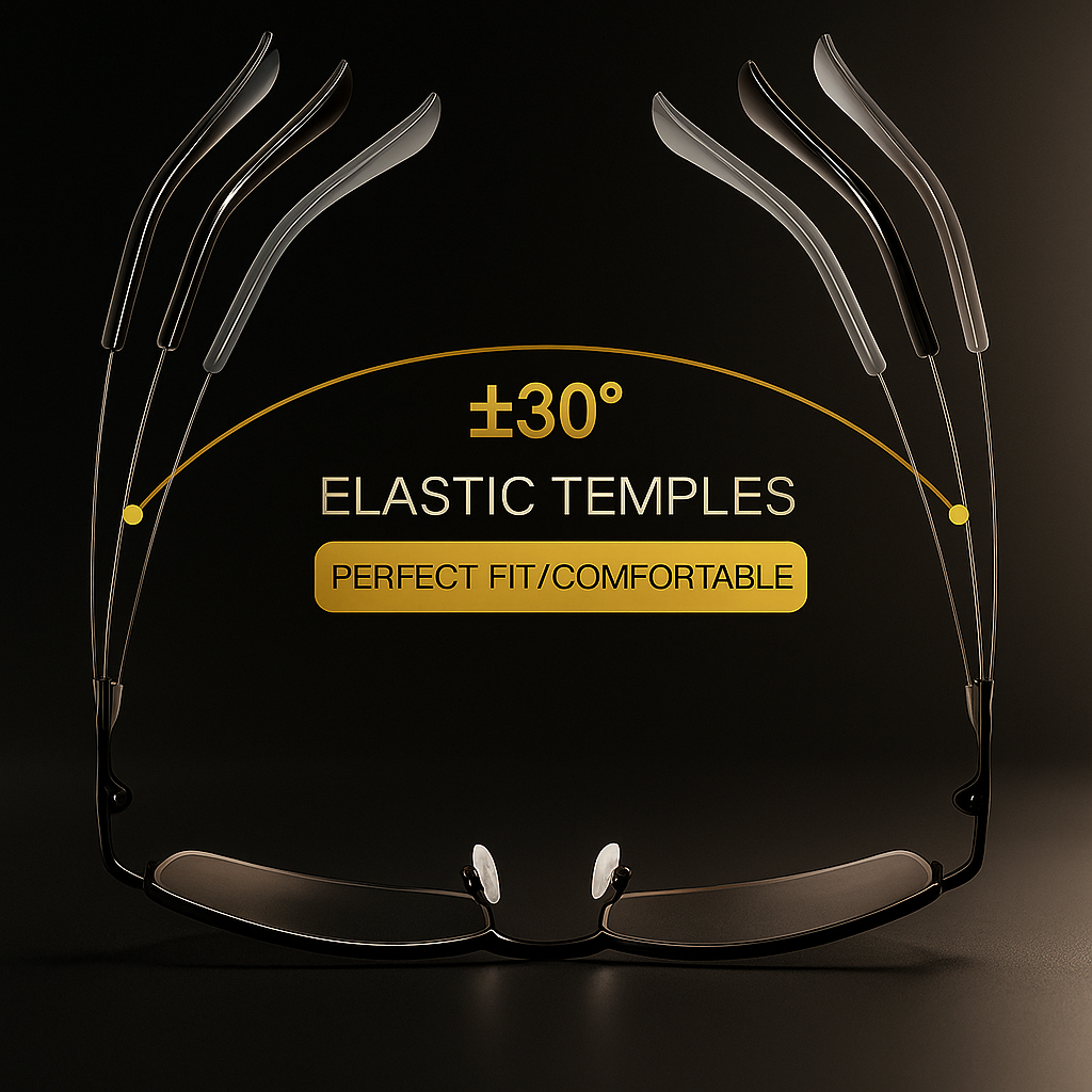 2025 Titanium Alloy Progressive Photochromic Reading Glasses Women Men Multi Focus anti Blue Light Presbyopia Glasses Sports