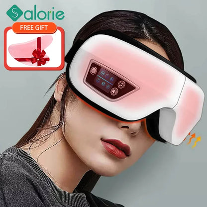 Eye Massage Instrument Neck Massager Smart Glasses Bluetooth Pressotherapy Heating Hot Acupressure Vibration anti Dark Circle