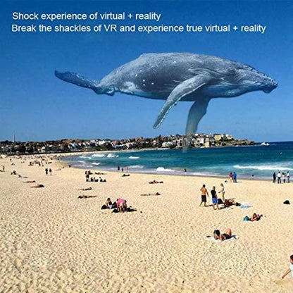 HRBOX2 3D Smart Ar Glasses Video Augmented Reality Ar Headset for Smartphones Vr Glasses 3D Video and Game Augmented Reality