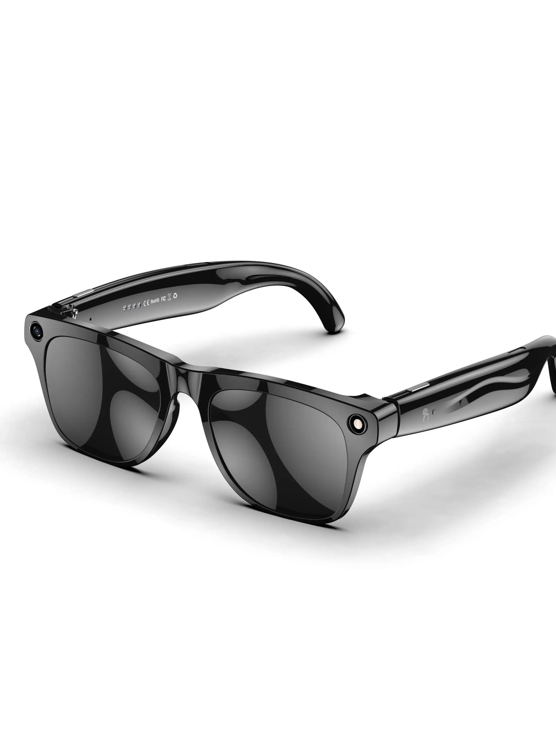 AI Translation Smart Glasses Bluetooth for Men Women with 140 Language,Headphone with Speaker,Camera Glasses for Travel Meeting