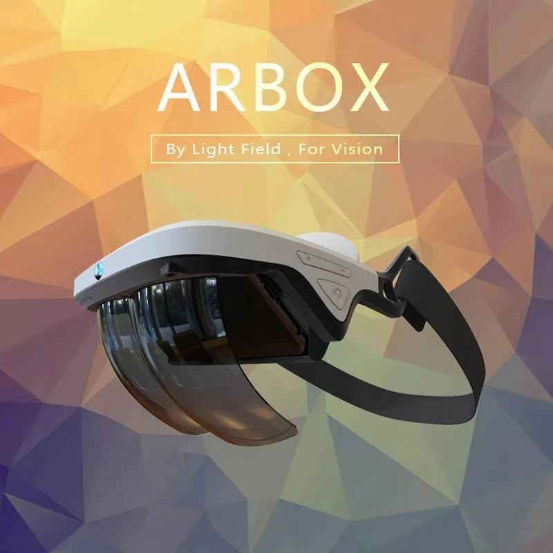 HRBOX2 3D Smart Ar Glasses Video Augmented Reality Ar Headset for Smartphones Vr Glasses 3D Video and Game Augmented Reality